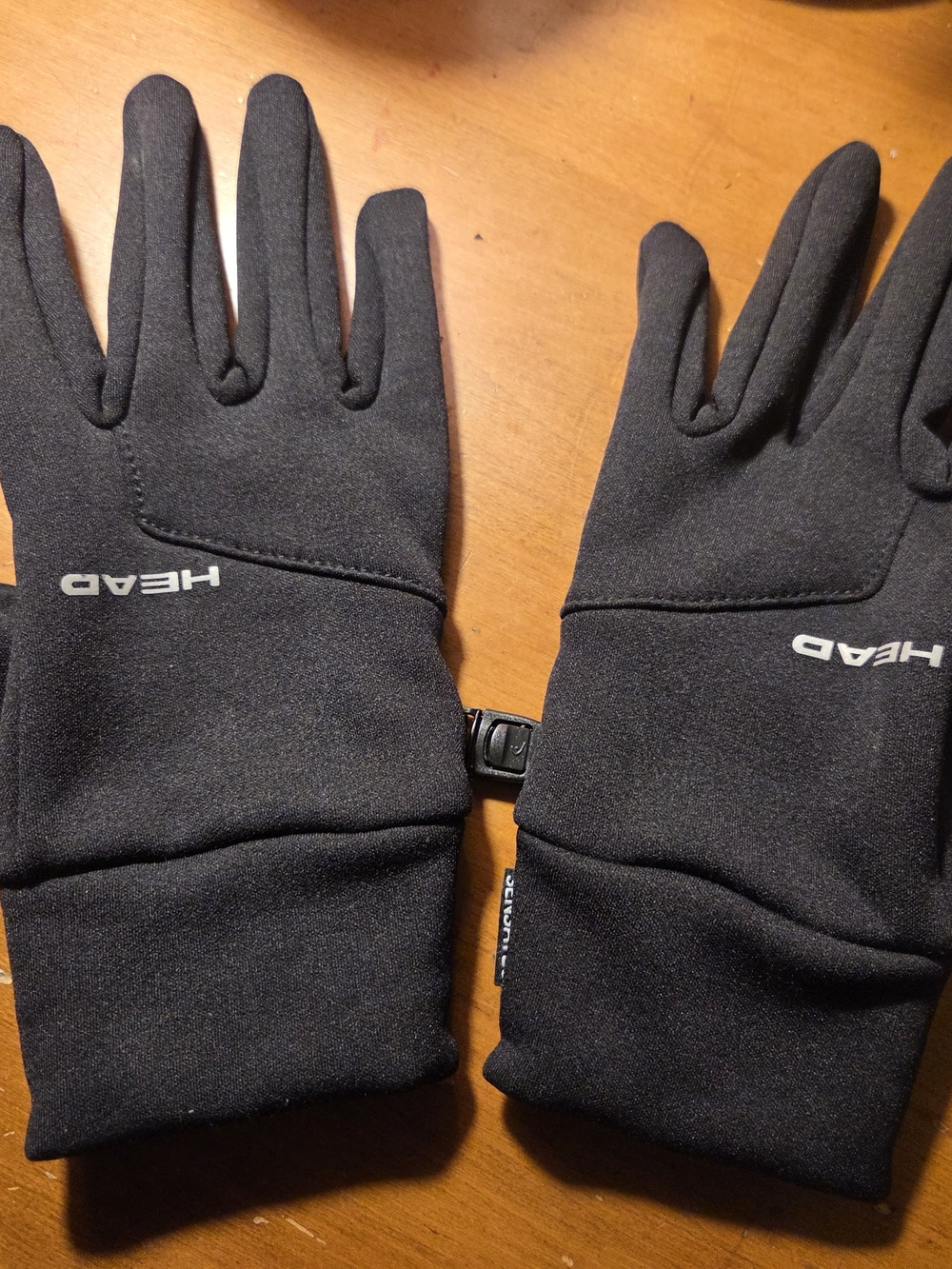 HEAD Black Softshell Performance Gloves